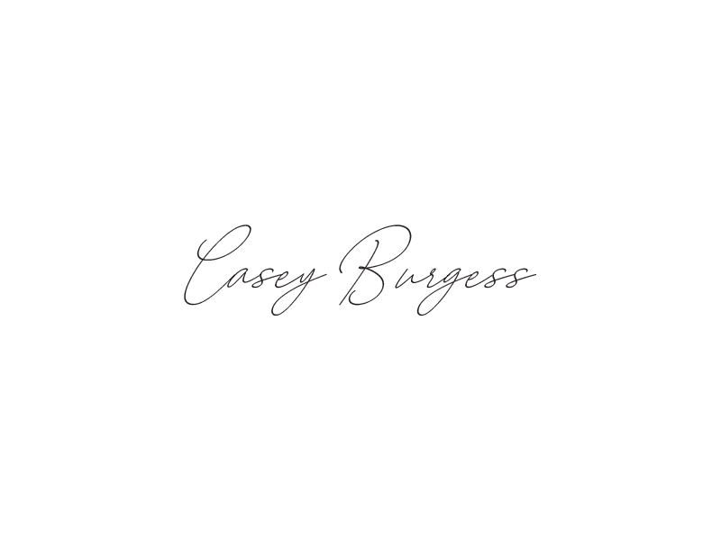 Casey Burgess Blog Logo